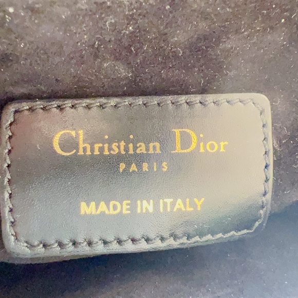 Dior Mini Saddle Bag Black Calfskin - Picture 4 of 6